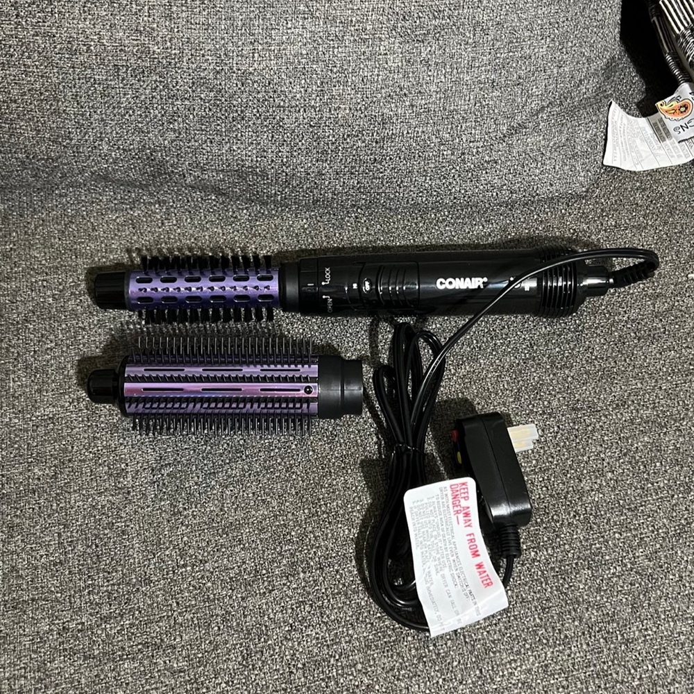 Conair Black and Purple Hair Styler